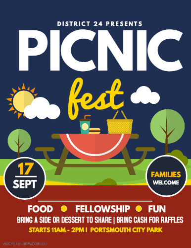 picnic fest flyer