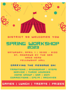 Spring Workshop 2023 @ St. Andrew's By-the-Sea Episcopal Church | Nags Head | North Carolina | United States
