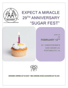 Expect a Miracle 29th Anniversary Sugar Fest @ St. Christopher's | Portsmouth | Virginia | United States