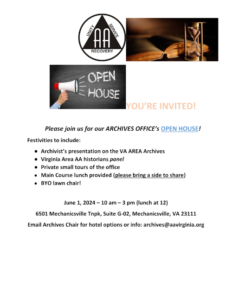 Archives Open House @ Archives Office | Mechanicsville | Virginia | United States
