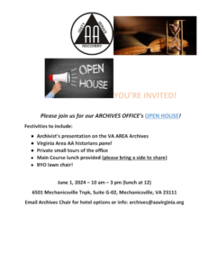 Archives Open House